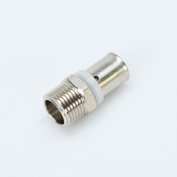 Pex Pipe Fittings Brass Press Pipe Fitting male Thread Union Adapter Fittings